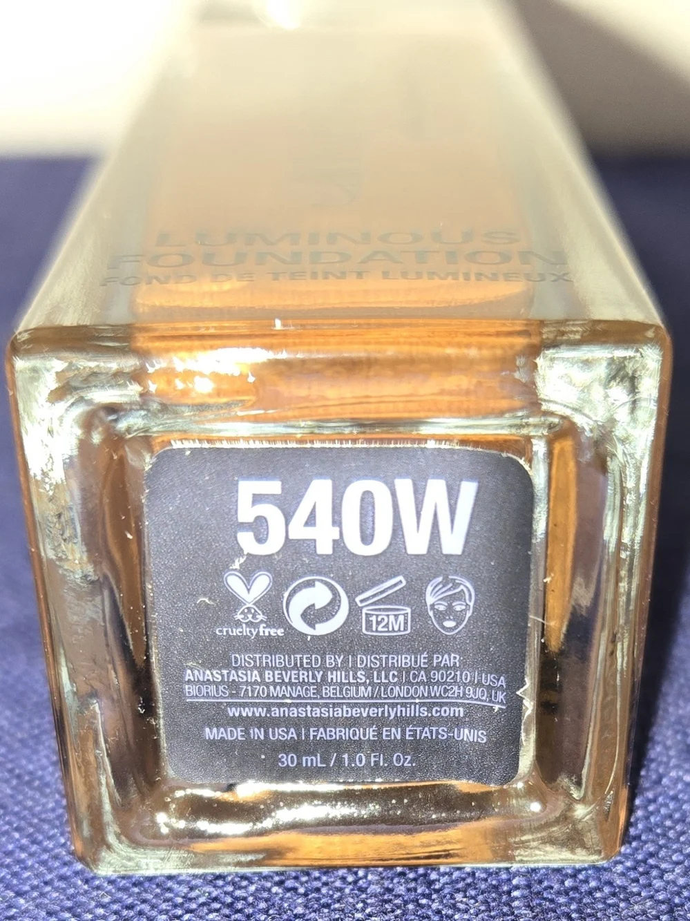 Anastasia Beverly Hills Luminous Foundation - 540W